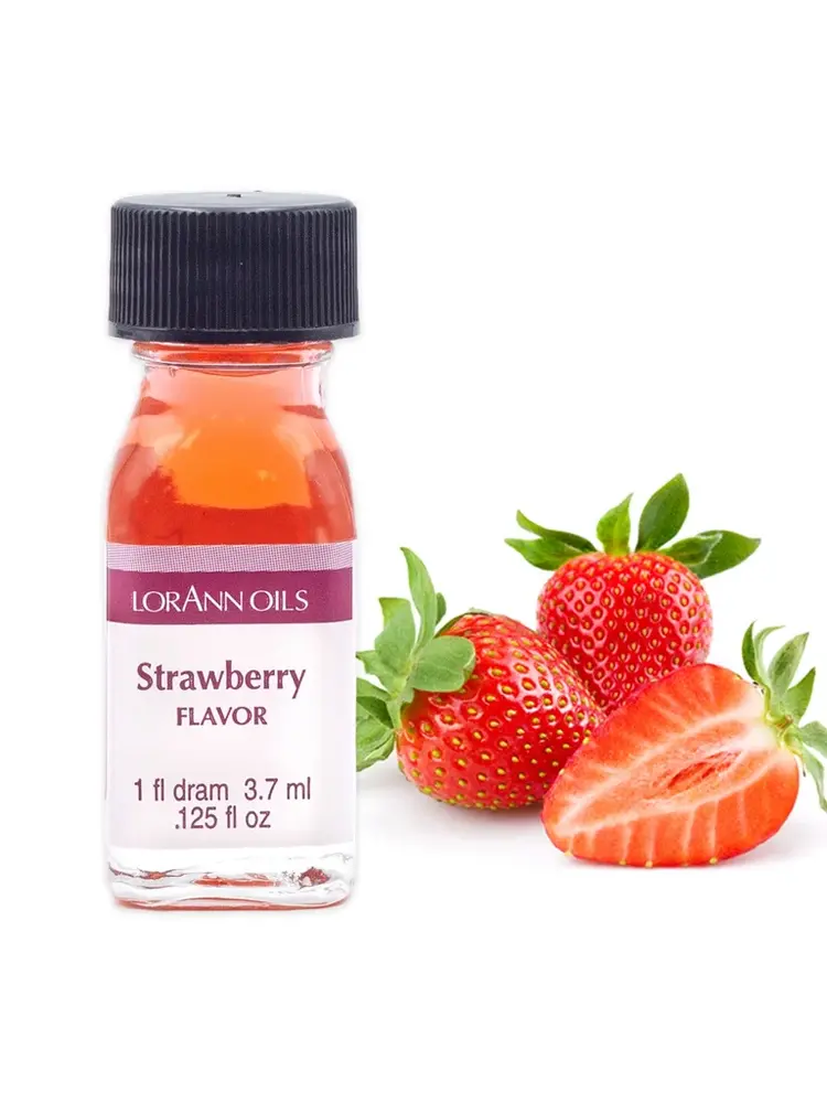 LorAnn LorAnn Super Strength Flavors & Oils Strawberry 3,7 ml