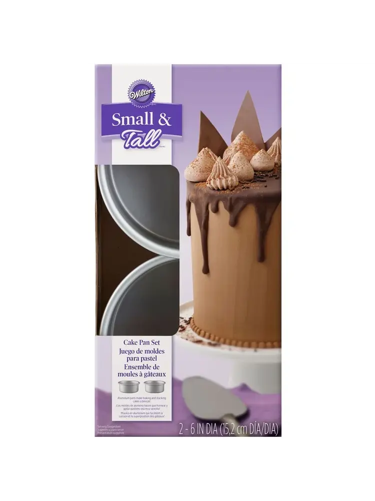 Wilton Wilton Small & Tall Layered Cake Pan Set/2