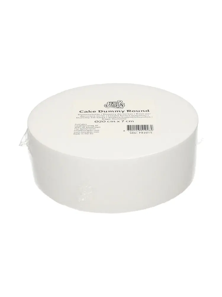 FunCakes FunCakes Taart Dummy Rond Ø20 cm x 7 cm