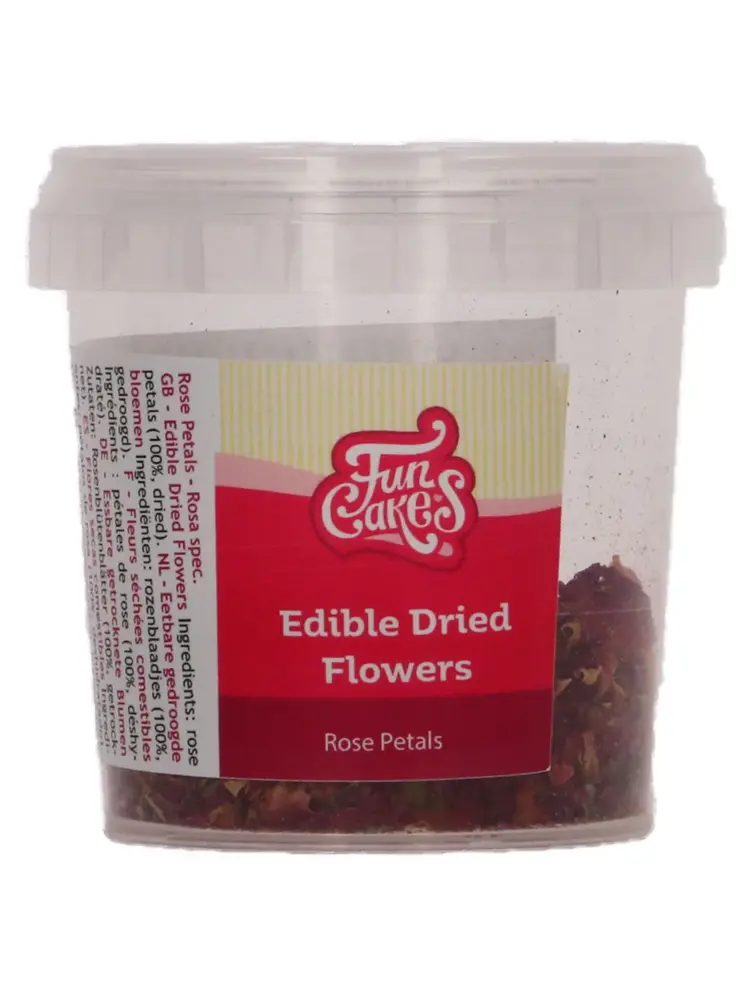 FunCakes FunCakes Eetbare Droogbloemen Rozenblaadjes 5 g