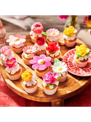 FunCakes FunCakes Eetbare Papieren Bloemen Camellia pk/5