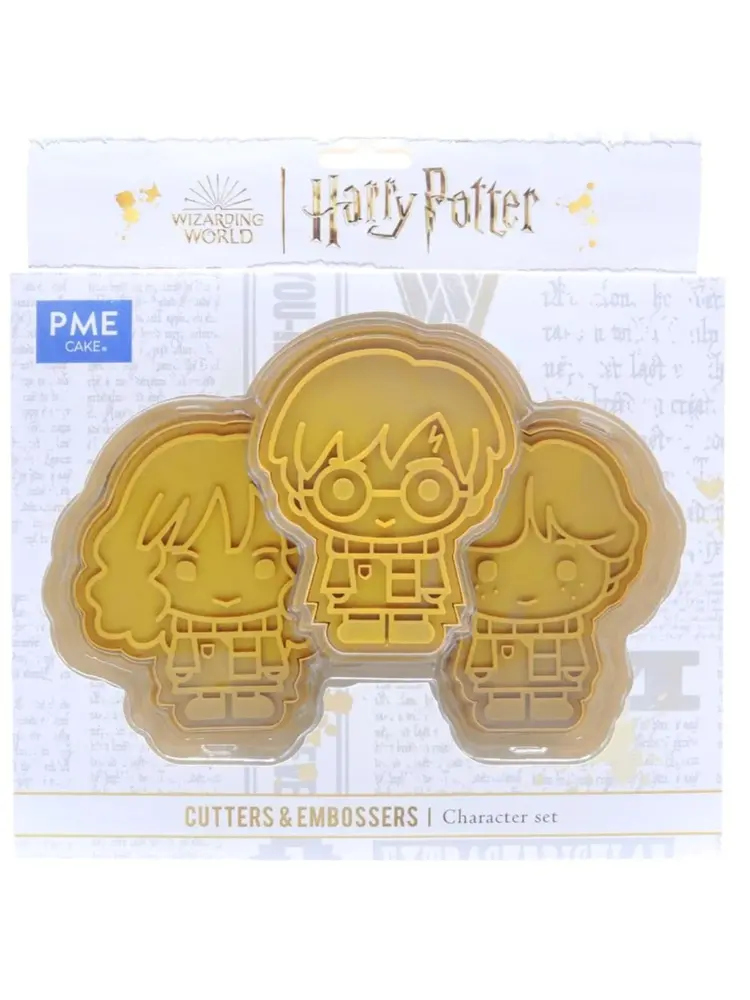 PME PME Harry Potter Koekjessnijder & Embosser pk/6 - Personages
