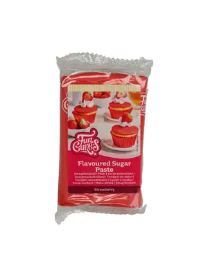 FunCakes FunCakes Smaakfondant Aardbei 250 g
