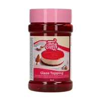 Glaze Topping Rood 375 g