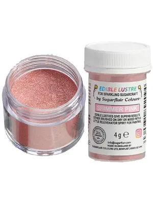Edible Lustre Shimmer Pink - 4g