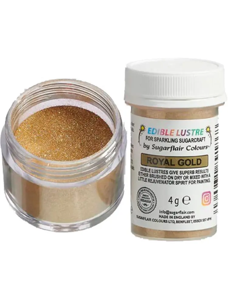 Sugarflair Edible Lustre Royal Gold - 4g