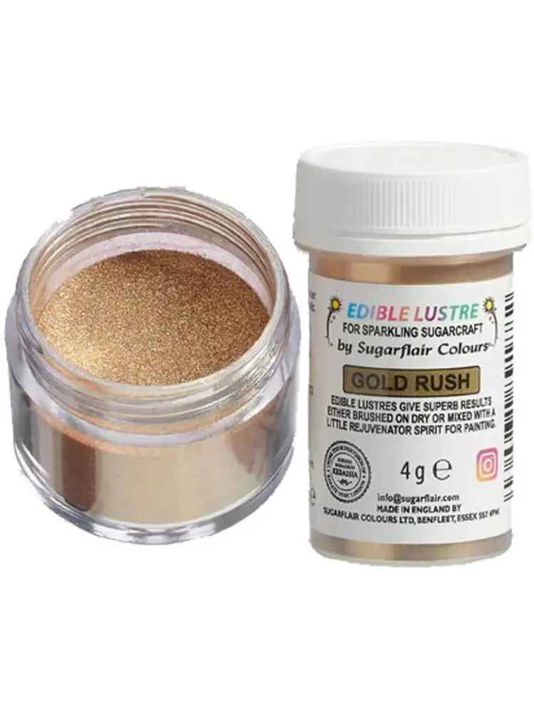 Sugarflair Edible Lustre Gold Rush - 4g