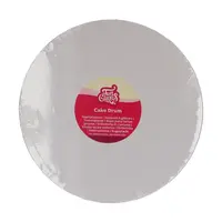 Cake Drum Rond Ø27,5 cm - Wit