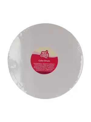FunCakes FunCakes Cake Drum Rond Ø27,5 cm - Wit