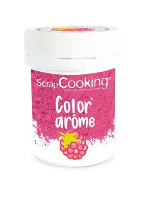 ScrapCooking Scrapcooking Kleur & Smaakpasta Roze/Framboos 10g