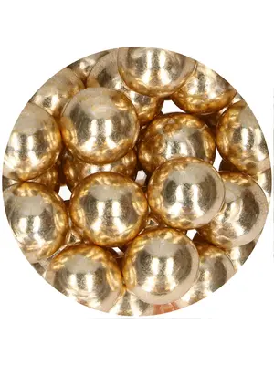 FunCakes FunCakes Choco Crispy Ballen - Metallic Goud