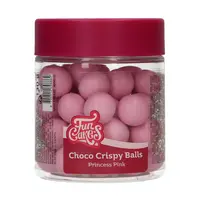 Choco Crispy Ballen - Parelmoer Roze