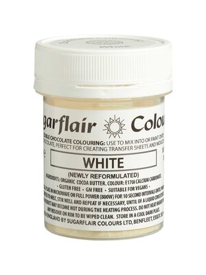 Sugarflair Sugarflair Chocolate Colour White 35g