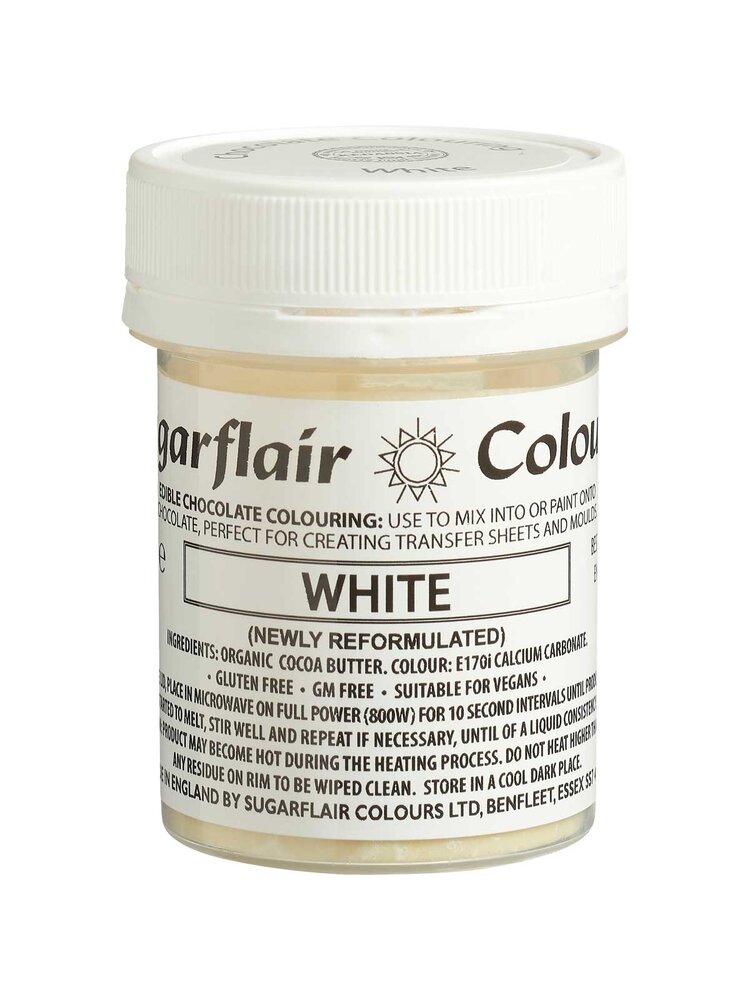 Sugarflair Chocolate Colour White 35g