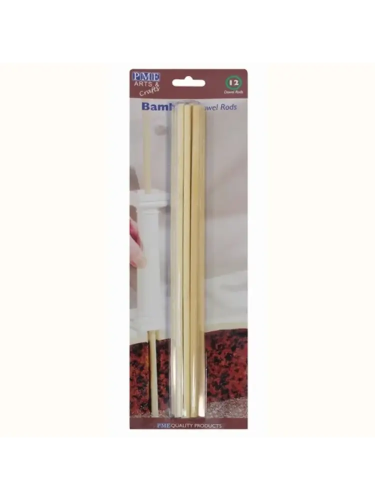PME PME Dowel Rods Bamboo pk/12