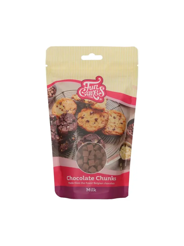 FunCakes FunCakes Chocolade Chunks Melk 350 g