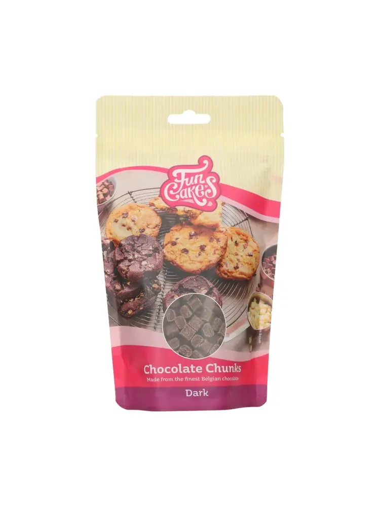FunCakes FunCakes Chocolade Chunks Puur 350 g