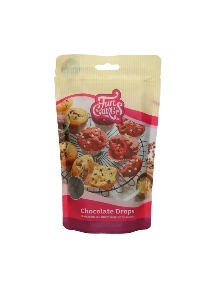 FunCakes FunCakes Chocolade Drops Puur 350 g