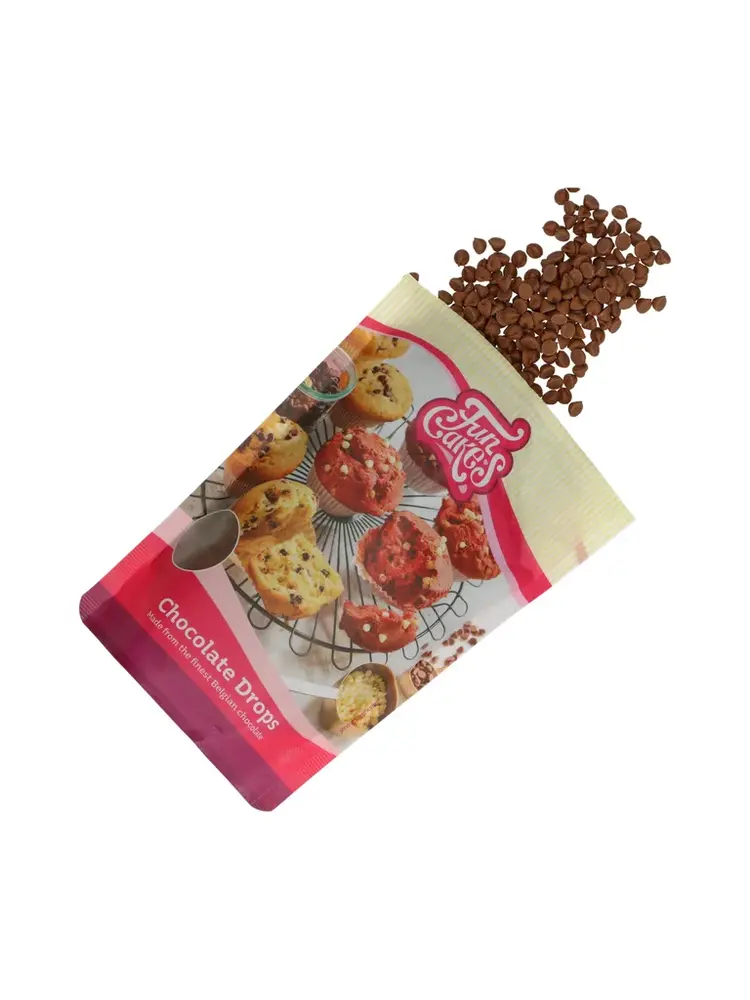 FunCakes FunCakes Chocolade Drops Melk 350 g