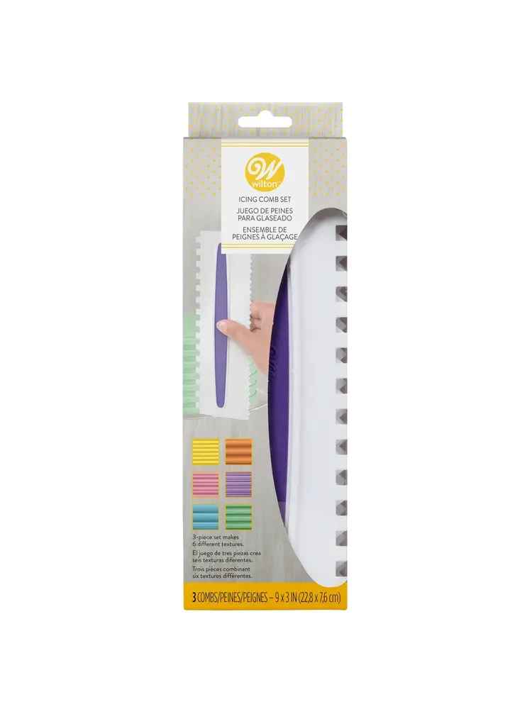 Wilton Wilton Icing Comb Set/3