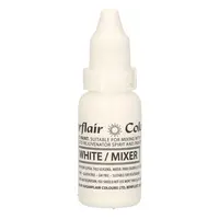 Edible Droplet Paint -White/Mixer- 14ml
