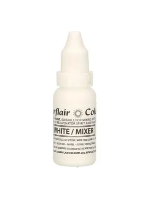Edible Droplet Paint -White/Mixer- 14ml