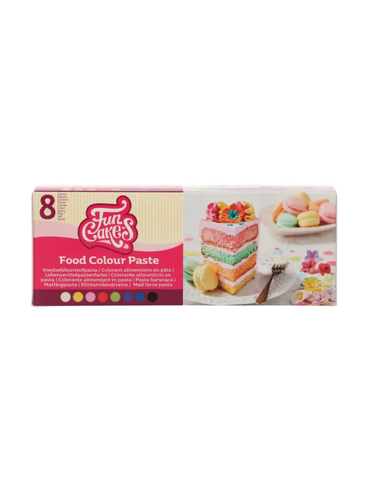 FunCakes FunCakes Food Colour Paste Set/8