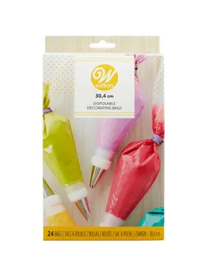 Wilton Disposable Decorating Bags 30cm pk/24