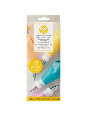 Wilton Disposable Decorating Bags 40cm pk/12