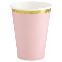 Bekers Licht Roze pk/6