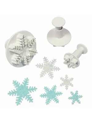 PME PME Snowflake Plunger Cutter set/3