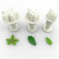 Mini Plungers Leaves set/3