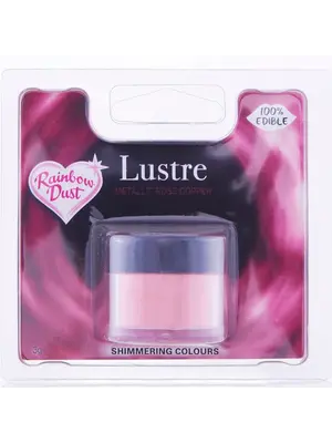 Rainbow Dust Eetbare Zijdepoeder- Rosé Koper