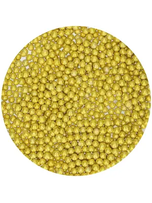 FunCakes FunCakes Suikerparels Medium Metallic Goud 80 g