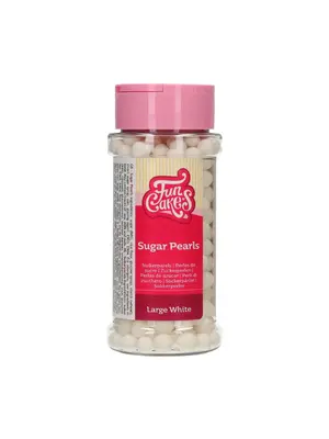 FunCakes Suikerparels Large Wit 70 g