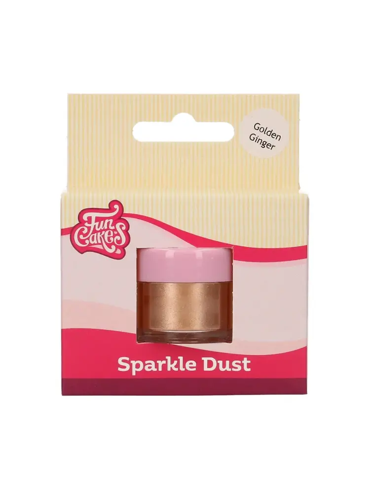 FunCakes FunCakes Sparkle Dust Golden Ginger