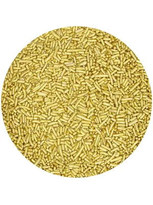 FunCakes FunCakes Sugar Strands Metallic Goud 80 g
