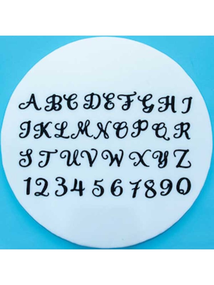 FMM FMM Swirly Alphabet & Number Font
