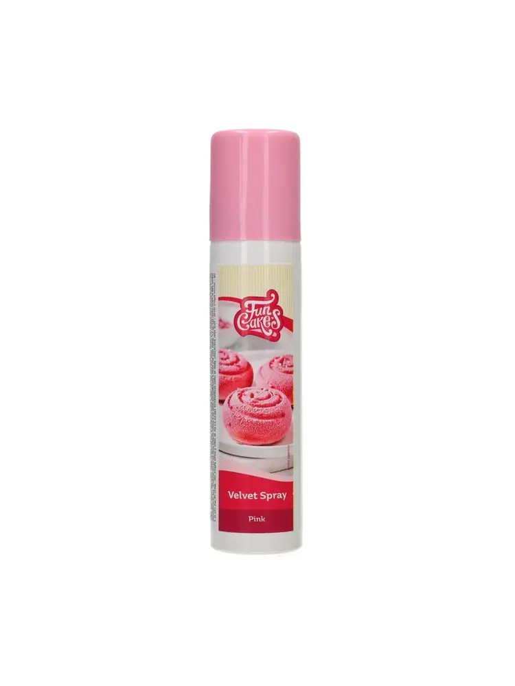 FunCakes FunCakes Velvet Spray Roze 100 ml