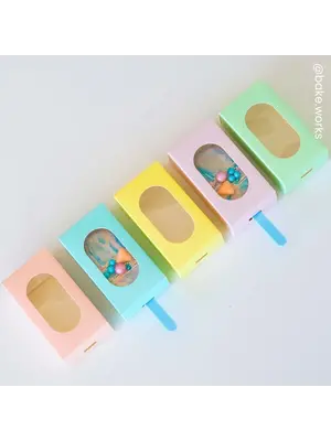 Simply Making Simply Making Cakesicle Box pk/10 Pastel Peach