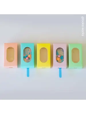 Simply Making Simply Making Cakesicle Box pk/10 Pastel Peach