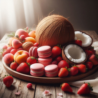 Dinner Lady Strawberry Macaroon Aroma