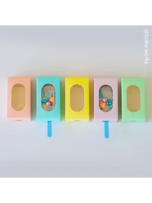Simply Making Simply Making Cakesicle Box pk/10 Pastel Green