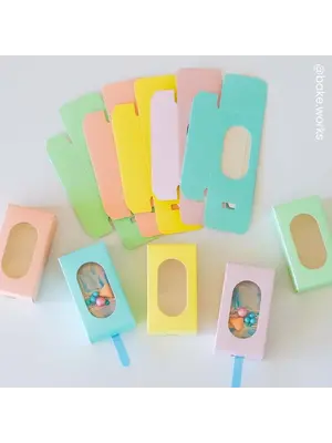 Simply Making Simply Making Cakesicle Box pk/10 Pastel Green
