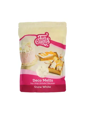 FunCakes FunCakes Deco Melts -Sneeuw Wit - 1kg