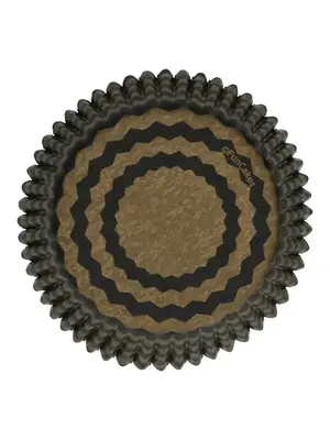 FunCakes FunCakes Baking Cups -Chevron Gold- pk/48