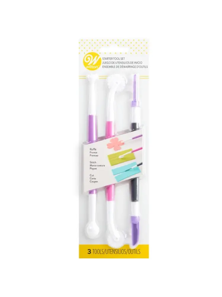 Wilton Wilton Fondant & Gum Paste Starter Tool Set/3