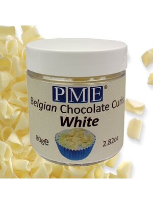 PME Chocoladekrullen Wit 85 g