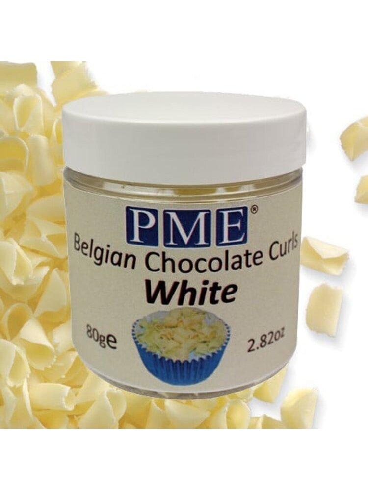 PME PME Chocoladekrullen Wit 85 g