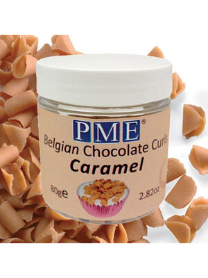 PME Chocoladekrullen Caramel 85 g